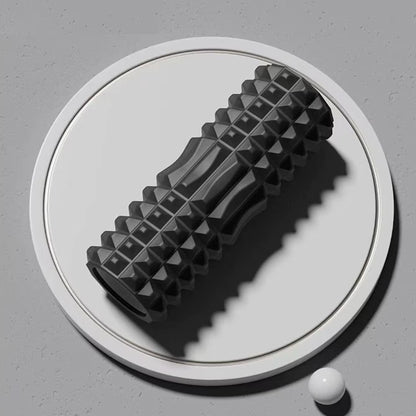 Crescent Solid Foam Axis 45*13Cm Yoga Post Ideal for Fitness, Yoga, Pilates and Muscle Relaxation