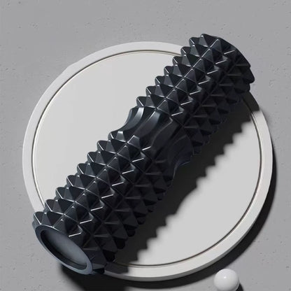 Crescent Solid Foam Axis 45*13Cm Yoga Post Ideal for Fitness, Yoga, Pilates and Muscle Relaxation