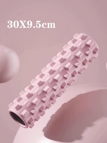 Crescent Solid Foam Axis 45*13Cm Yoga Post Ideal for Fitness, Yoga, Pilates and Muscle Relaxation