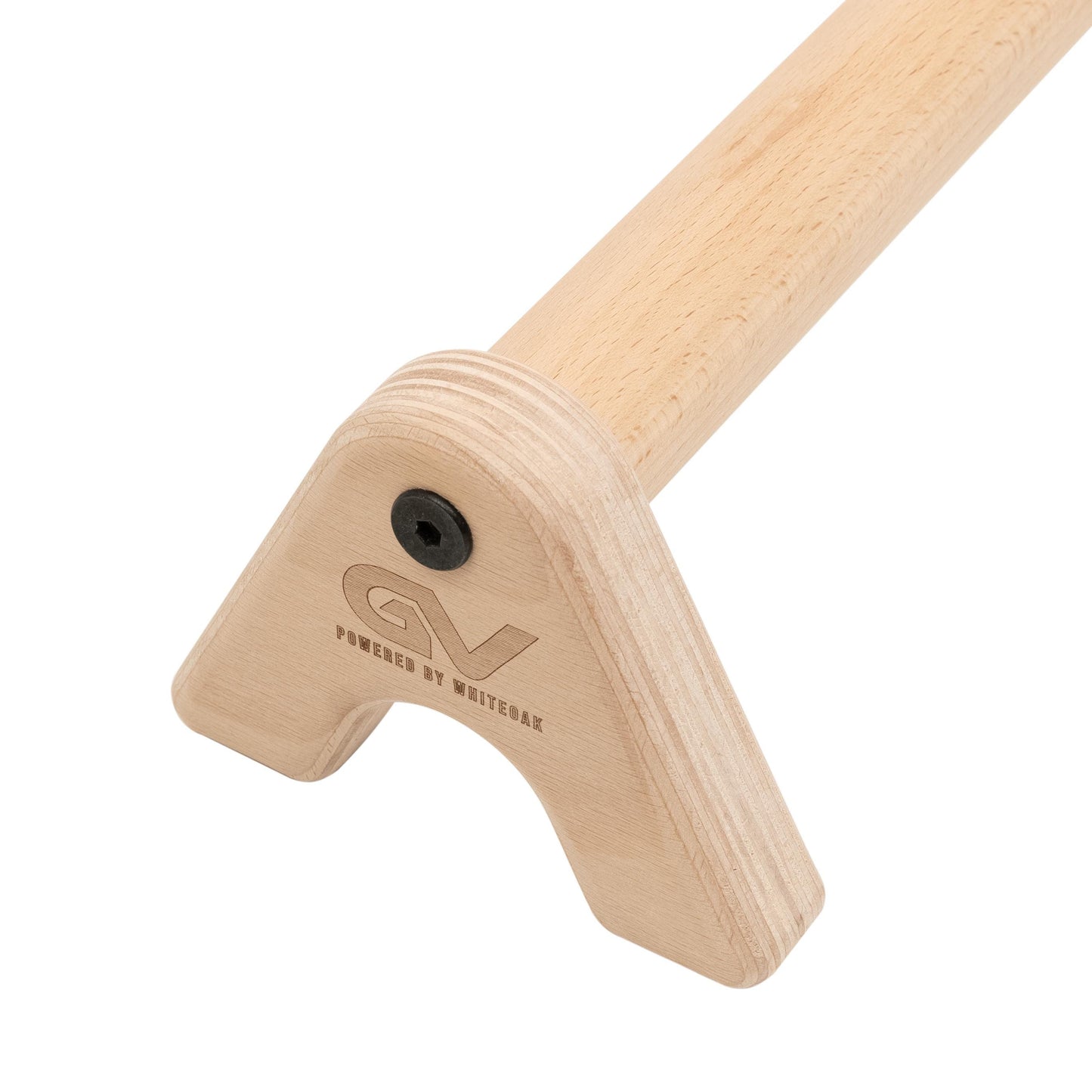 Hardwood Parallettes; Push-Up Handles, 3 Cm Beech Push-Up Bars for Calisthenics & L-Sits