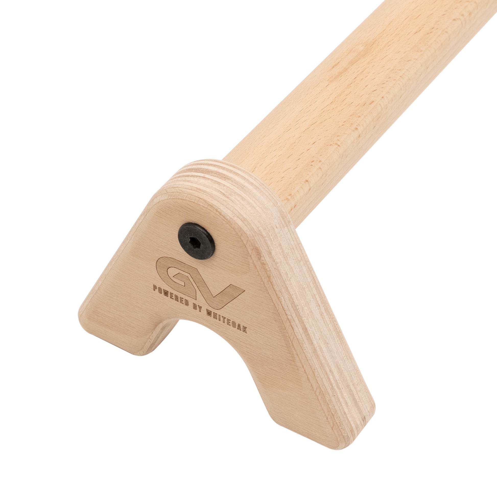 Hardwood Parallettes; Push-Up Handles, 3 Cm Beech Push-Up Bars for Calisthenics & L-Sits